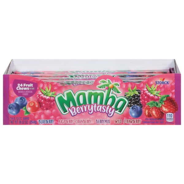MAMBA FRUIT CHEWS BERRY TASTY 24CT