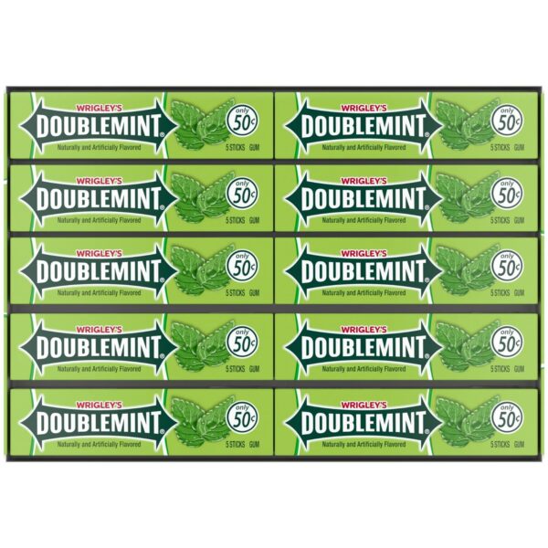 WRIGLEY DOUBLEMINT  50C 20CT