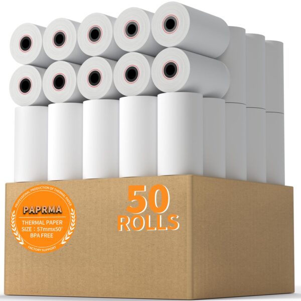 THERMAL PAPER  ROLL  50FT / 50CT (SMALL)