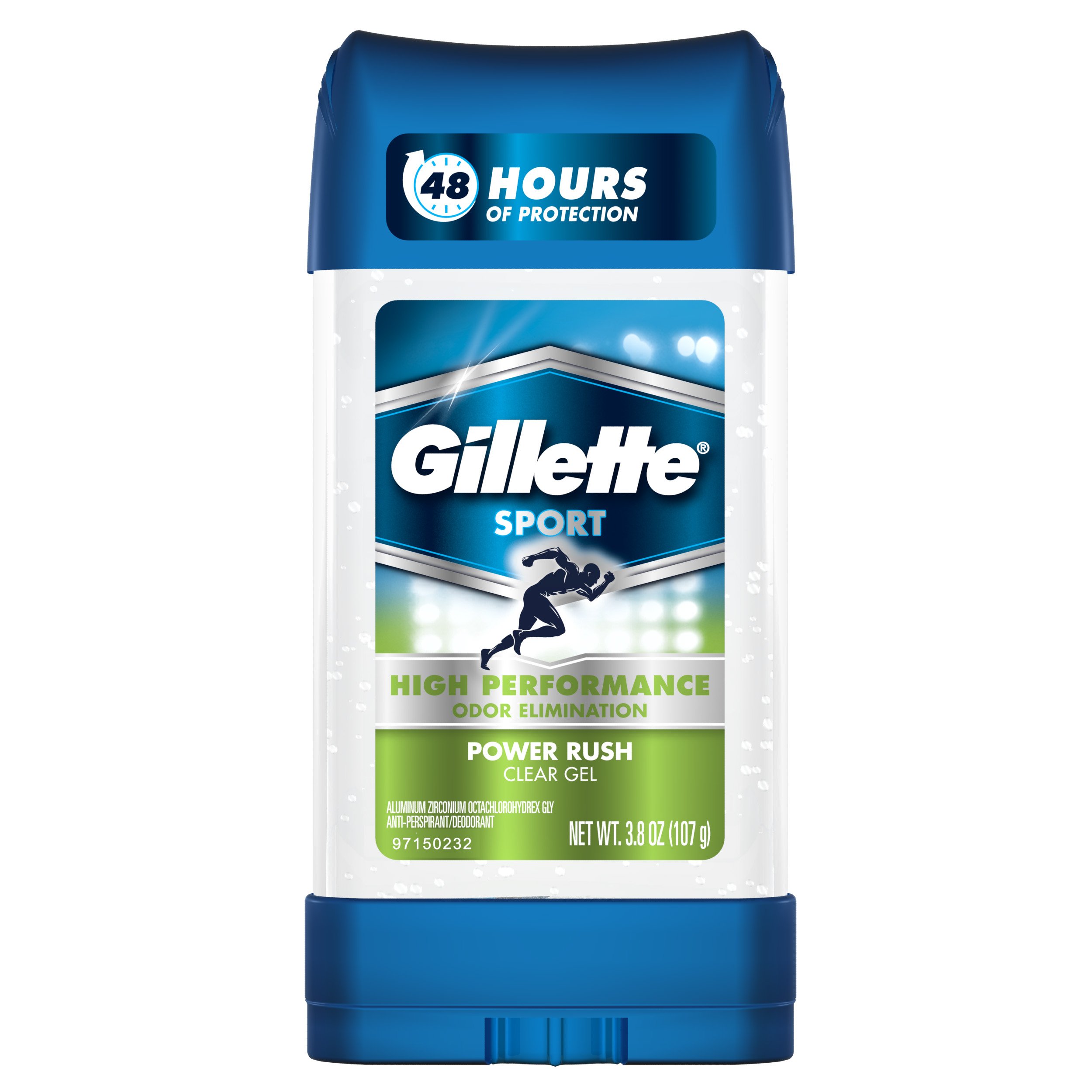 GILLETTE GEL DEODORANT Power Rush 70ml