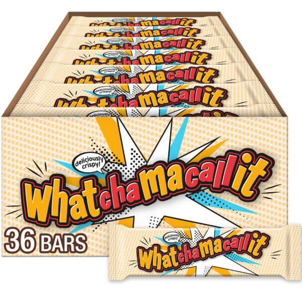 WHATCHAMACALLIT CHOCOLATE CARMEL PEANUT CRISPS BAR 36CT