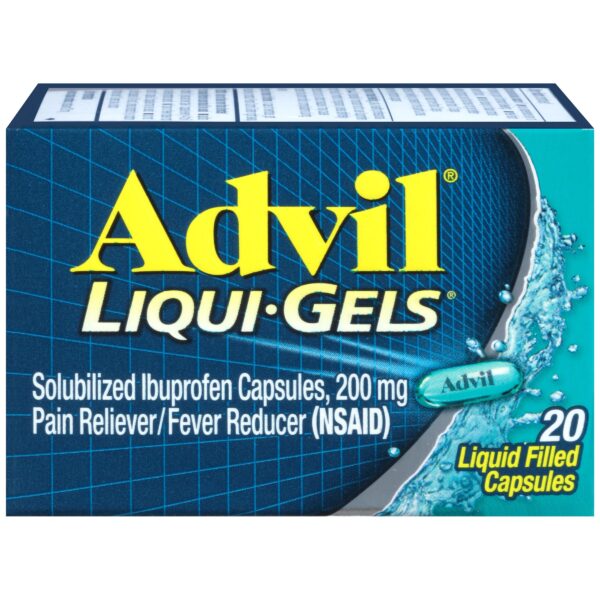 ADVIL LIQUI GEL 20CT