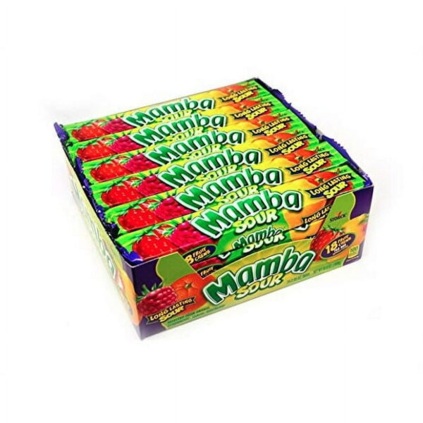 MAMBA SOUR FRUIT CHEWS 24CT