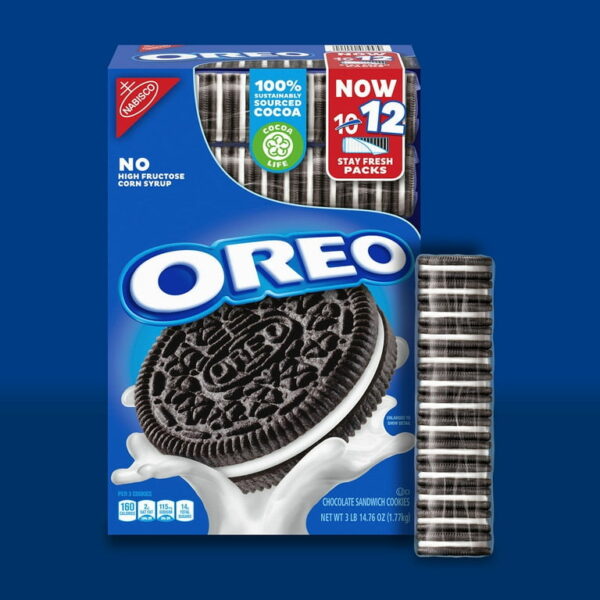 OREO CHOCOLATE SANDWICH COOKIES 12PK (62.76oz)