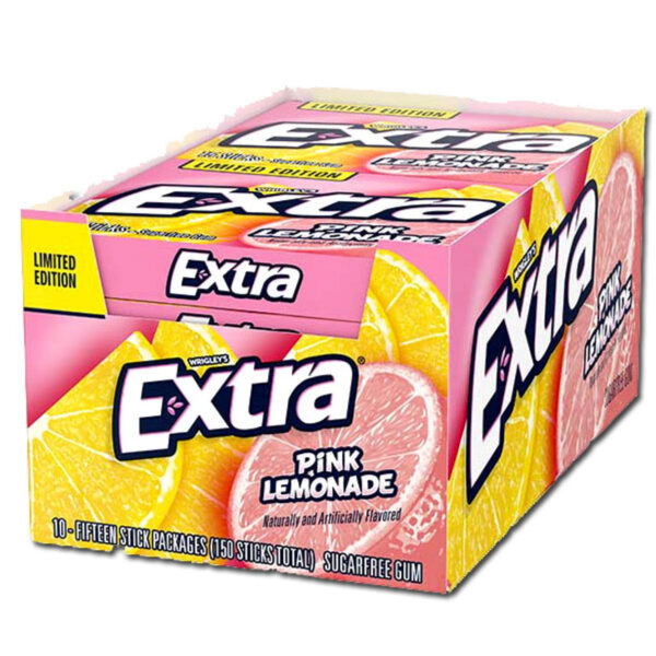 EXTRA GUM ** LEMON  10CT