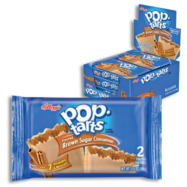 POP TATRTS 2PK BROWN SUGAR CINNAMON  6CT