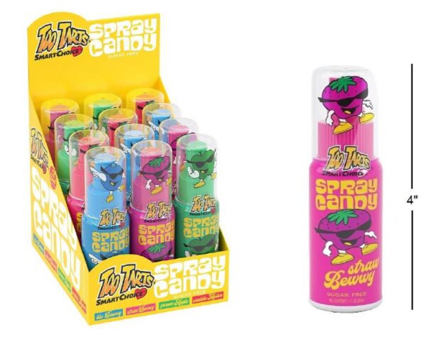 TOY Spray Candy  ( Too Tarts )   12ct