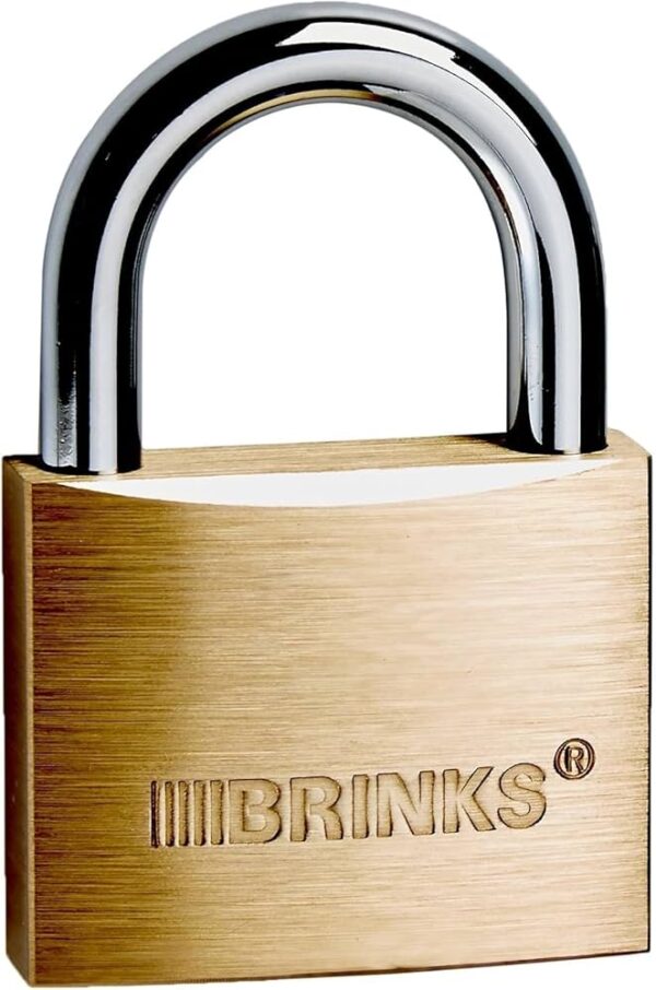 BRASS PADLOCKS LARGE  40-50MM  6CT